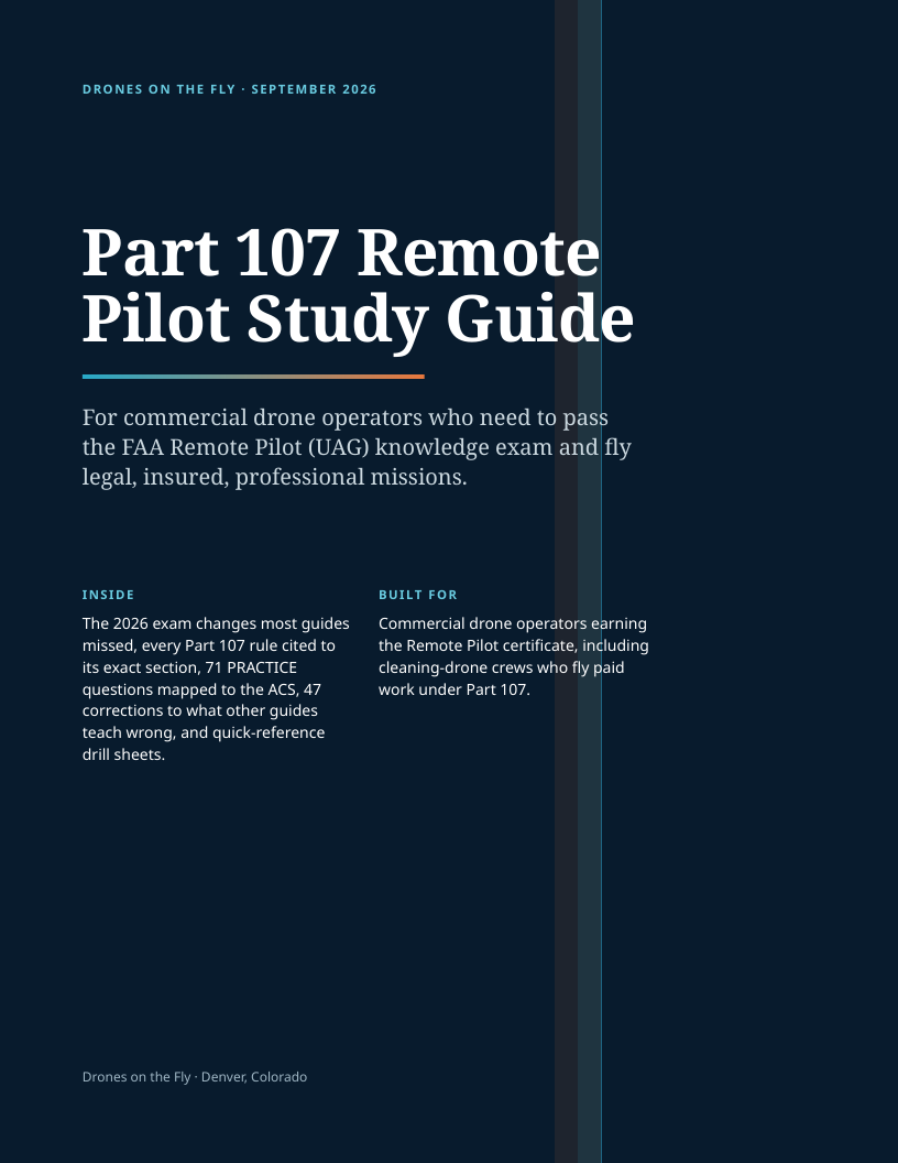 Cover of the Part 107 Remote Pilot Study Guide